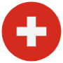 Switzerland Flag Circular free icon for commercial use