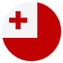 Tonga Flag Circular icon