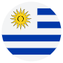 Uruguay Flag Circular icon