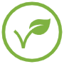Vegeterian Leaf free icon for commercial use