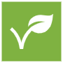 Vegeterian Leaf free icon for commercial use
