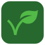 Vegeterian Leaf free icon for commercial use