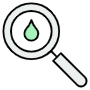 Waste Water Search Green Drop free icon for commercial use