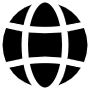 World Wide Web Black Internet Connection Symbol icon