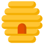 Yellow Beehive free icon for commercial use