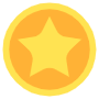 Yellow Star Rating free icon for commercial use