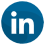 Linkedin Circle Logo icon