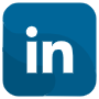 Linkedin Square Blue Logo icon