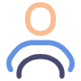Man Driver And Steering Wheel Avatar free icon for commercial use
