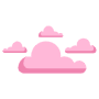 Pink Clouds In The Sky free icon for commercial use