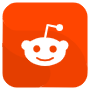 Reddit Square Logo free icon for commercial use