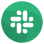 Slack Circle Green Logo icon