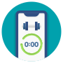 Smartphone Health Application free icon for commercial use