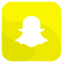 Snapchat Yellow Square Logo icon