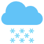 Snow And Blue Cloud icon