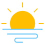 Sunset And Blue Sea icon