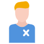 Symbol For Man Heart Attack free icon for commercial use