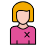 Symbol For Woman Heart Attack free icon for commercial use
