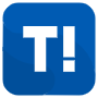 Taringa Blue Square Logo icon