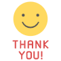 Thank You Message Yellow Emoji free icon for commercial use