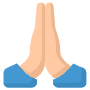 Thank You Thankful Hand Gesture icon