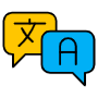 Translate Speech Bubbles free icon for commercial use