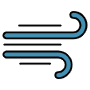 Windy free icon for commercial use