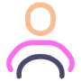 Woman Driver And Steering Wheel Avatar free icon for commercial use