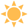 Yellow Sun free icon for commercial use