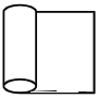 Yoga Mat Outline icon