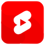 Youtube Shorts Red Square Logo icon