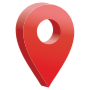 3d Location Red Pin free icon for commercial use