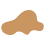 Abstract Brown Paint Splash free icon for commercial use