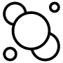 Abstract Circles Black Outline free icon for commercial use