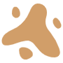 Abstract Light Brown Liquid Shape free icon for commercial use