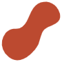 Abstract Liquid Red Shape free icon for commercial use