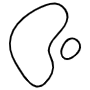 Abstract Liquid Water Shape icon