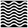 Abstract Pattern Black Waves free icon for commercial use