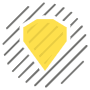 Abstract Yellow Diamond And Lines free icon for commercial use