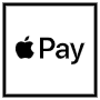 Apple Pay Black Square Outline Logo free icon for commercial use