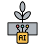 Artificial Intelligence Smart Farming icon