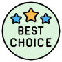 Best Choice Product Sticker Label free icon for commercial use