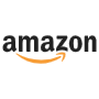 Black Amazon Logo With Yellow Arrow free icon for commercial use