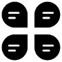 Black Diagram Graphic For Infographic icon
