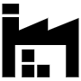 Black Factory And Warehouse Stocks free icon for commercial use