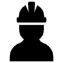 Black Worker free icon for commercial use