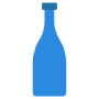 Blue Beverage Bottle free icon for commercial use