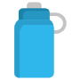 Blue Water Bottle For Gym free icon for commercial use