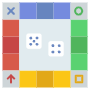 Board Gaming And Dices free icon for commercial use