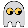 Cartoon Ghost free icon for commercial use